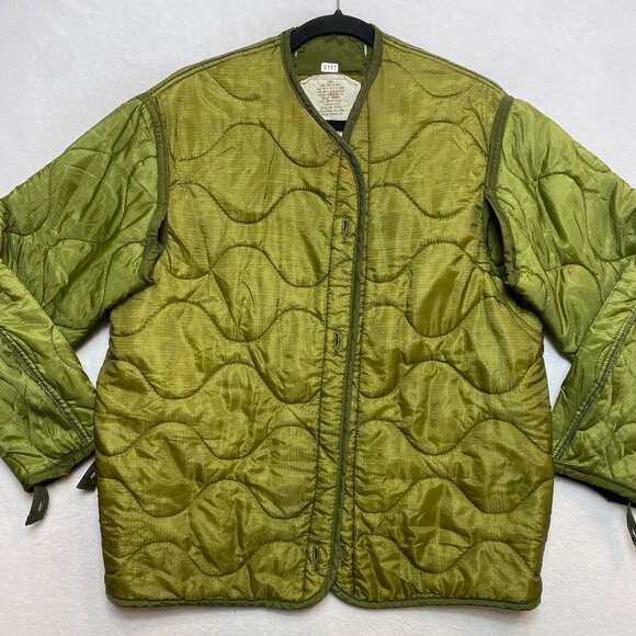 M-65 Field Jacket Liner Mens S Army Green Cold Weather Gibraltar DLA100 - Picture 1 of 13